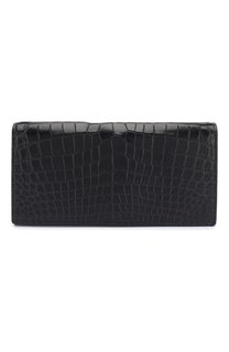 Портмоне из кожи крокодила с отделениями для кредитных карт Bottega Veneta