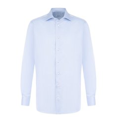 Хлопковая сорочка с воротником кент Zilli