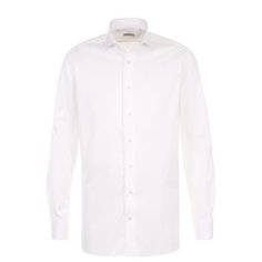 Хлопковая сорочка с воротником акула Zilli