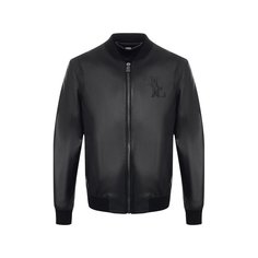 Кожаный бомбер Billionaire