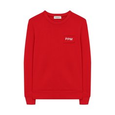 Хлопковый пуловер Paolo Pecora Milano
