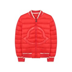 Пуховый бомбер Moncler Enfant