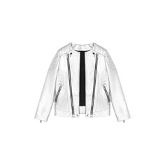 Кожаная куртка Balmain