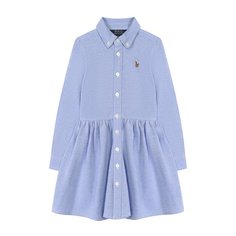 Хлопковое платье-рубашка Polo Ralph Lauren