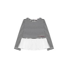 Лонгслив с баской Il Gufo