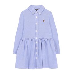 Джинсовое платье-рубашка с воротником button down Polo Ralph Lauren