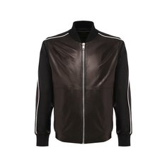 Кожаный бомбер Givenchy