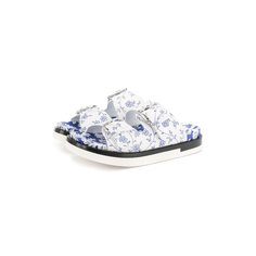 Кожаные шлепанцы Alexander McQueen