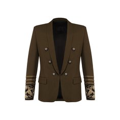 Хлопковый пиджак Balmain