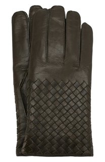 Кожаные перчатки Bottega Veneta