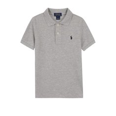 Хлопковое поло с логотипом бренда Polo Ralph Lauren