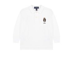 Хлопковое поло с длинными рукавами Polo Ralph Lauren