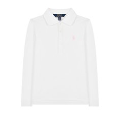 Хлопковое поло с длинными рукавами Polo Ralph Lauren
