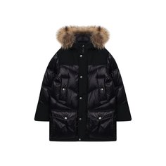 Пуховик с капюшоном Woolrich