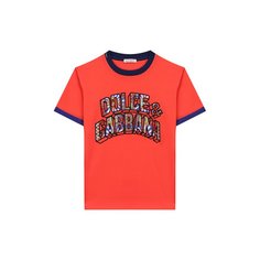 Хлопковая футболка Dolce & Gabbana