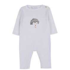 Комбинезон из хлопка и кашемира с принтом Tartine Et Chocolat