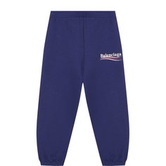 Хлопковые джоггеры с логотипом бренда Balenciaga