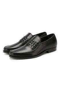 Кожаные лоферы Bottega Veneta