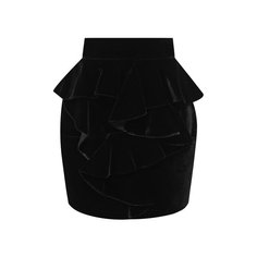 Бархатная юбка Balmain