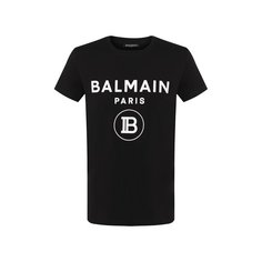 Хлопковая футболка Balmain