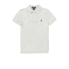 Хлопковое поло с логотипом бренда Polo Ralph Lauren