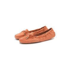 Замшевые мокасины Tod’s