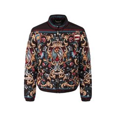 Пуховый бомбер Dolce & Gabbana