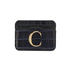 Кожаный футляр для кредитных карт Chloé