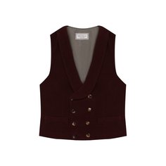 Хлопковый жилет Brunello Cucinelli