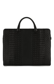 Кожаный портфель с плечевым ремнем Bottega Veneta