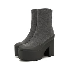 Текстильные ботильоны Dries Van Noten