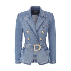 Джинсовый жакет Balmain