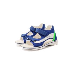 Сандалии из текстиля и кожи Walkey