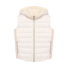 Двусторонний жилет с капюшоном Giorgetti Cashmere