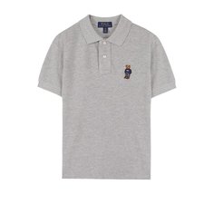 Хлопковое поло с вышивкой Polo Ralph Lauren