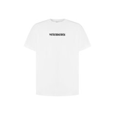 Хлопковая футболка Vetements