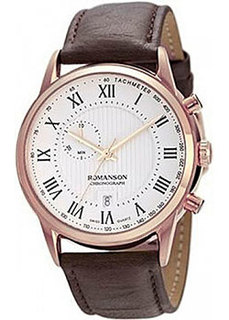 мужские часы Romanson TL5A22HMR(WH). Коллекция Adel