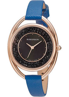 женские часы Romanson RL8A01LLR(BK). Коллекция Giselle
