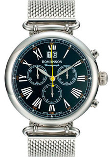 мужские часы Romanson TM7A13HMW(BK). Коллекция Adel