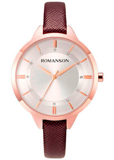 женские часы Romanson RL8A28LLR(WH). Коллекция Giselle