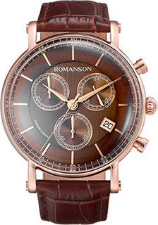 мужские часы Romanson TL8A27HMR(BR). Коллекция Adel