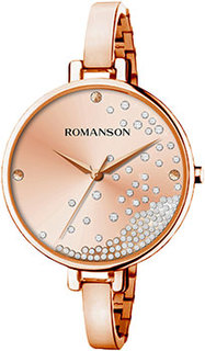 женские часы Romanson RM9A07LLR(RG). Коллекция Floroje