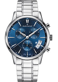 Швейцарские наручные мужские часы Claude Bernard 01002-3M2BUIN. Коллекция Classic Gents