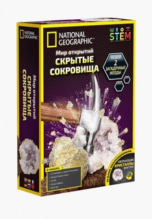 Набор игровой Росмэн Скрытые сокровища.TM National Geographic