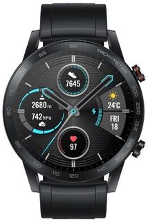 Умные часы Honor Magic Watch 2 с черным ремешком (черный)