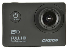 Видеорегистратор Digma FreeDrive Action Full HD WiFi (черный)