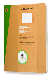 Блокнот Moleskine EVERNOTE XLarge (2шт)