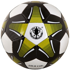 Спортивные товары Gratwest Футбольный мяч gold play размер 5 глянцевый (черно-белый)