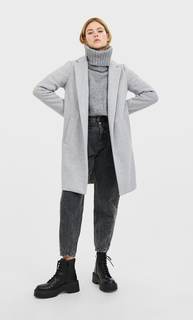 Трикотажное пальто Stradivarius