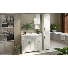 Мебель для ванной Comforty Севилья 100 слоновая кость